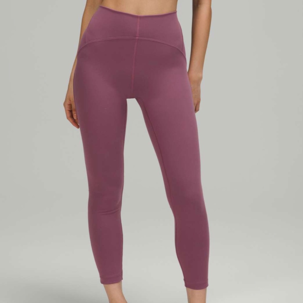 Lululemon Instill Vintage Plum 25" Leggings